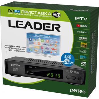 DVB-T2/C приставка «LEADER» для цифрового TV