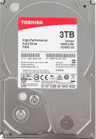 Жесткий диск TOSHIBA P300 HDWD130UZSVA, 3ТБ, HDD, SATA III, 3.5"